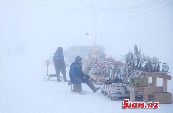 Qarlı-şaxtalı Sibir - FOTOLAR