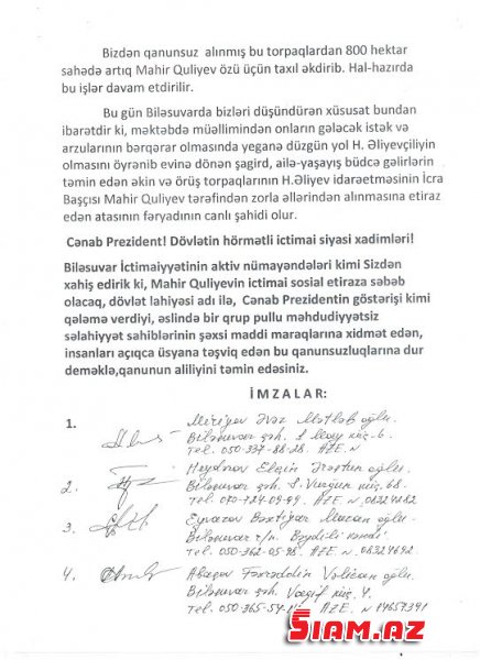 İcra başçısından şok sözlər: “Arxamda oliqarx-məmurlar dayanır”