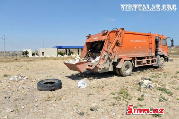 Masazırın duz gölünə axan çirkab suları, leş qoxusu