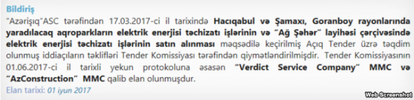 “Azərişıq”ın 169 milyonluq fırıldağı